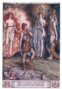 Then Turned Once More to Athena, Expecting That She Would Speak Again. But Athena Held Her Peace by Herbert Cole